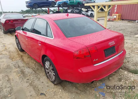 2008 Audi A4 2.0T/2.0T Special Edition из США, поврежденный, VIN WAUDF78E28A164524